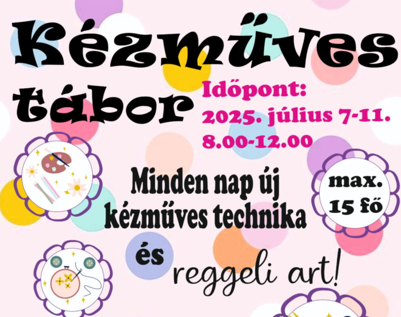 Kézműves tábor