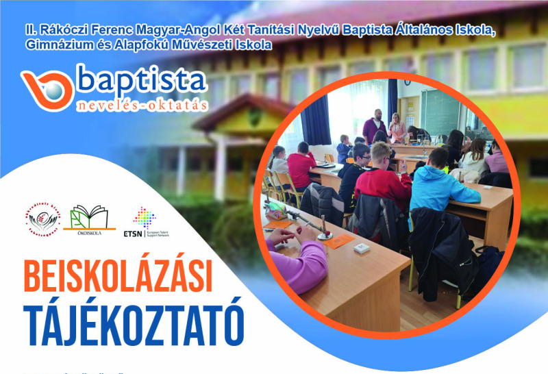 Beiskolázási tájékoztató