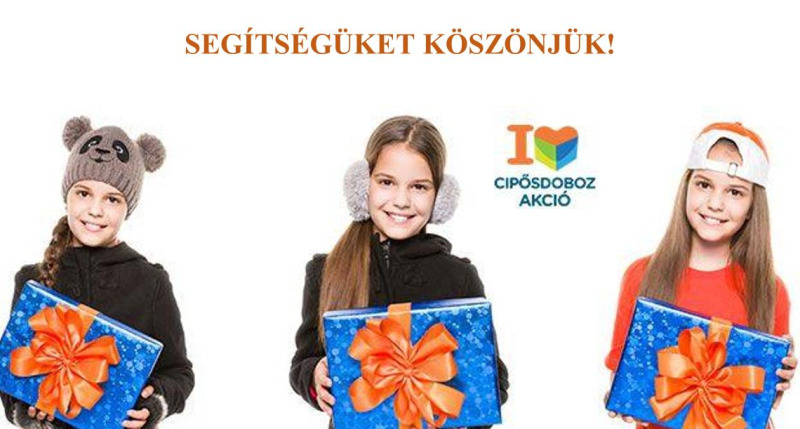 Cipősdoboz akció 2025