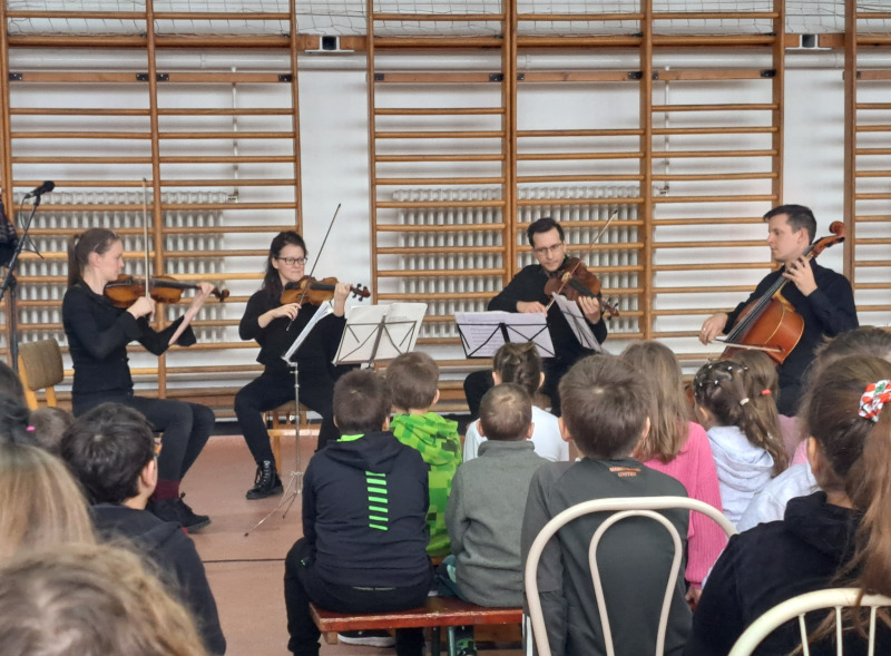 Anima Musicae Quartet vonósnégyes műsora