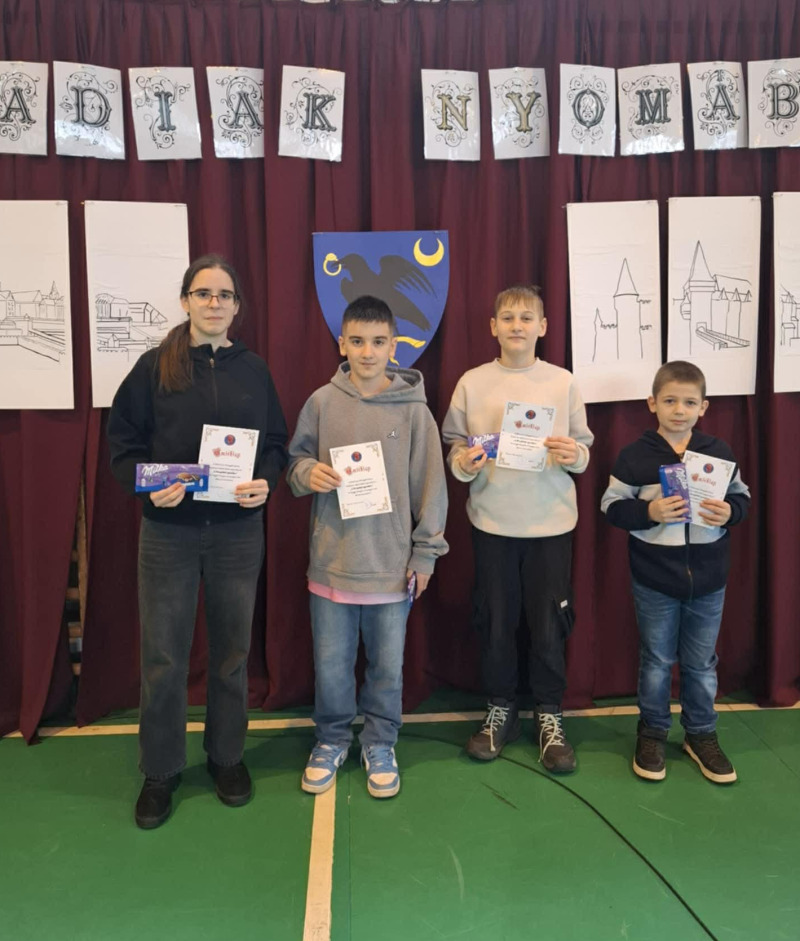 Különdíj a „Hunyadiak nyomában” vetélkedőn!