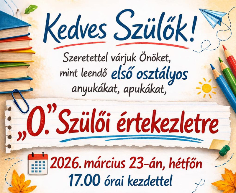 0. szülői értekezlet
