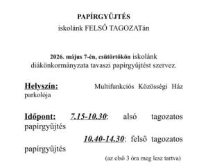 Papírgyűjtés