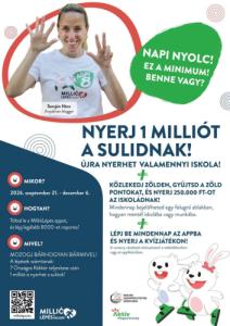 Millió lépés az iskoládért - őszi forduló