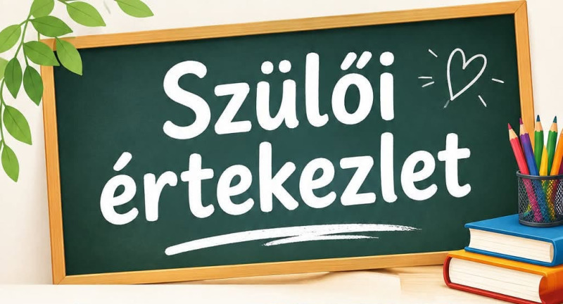 Szülői értekezlet